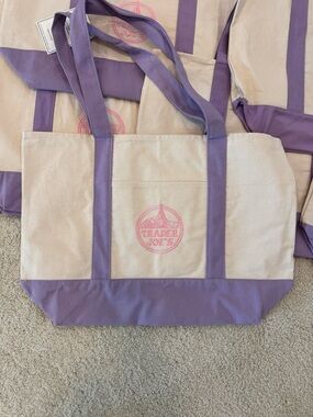 Trader Joe’s Large Lavender Tote Bag